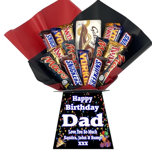 Schokolade Geschenk Personalisiert Made With FATHERS DAY MIX For Any Occasion von Sweets n Stuff