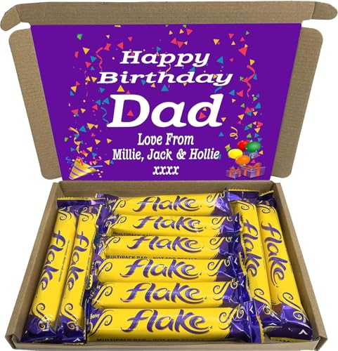 Personalised Chocolate LetterBox Hamper Gift Made With CADBURY FLAKE CHOCOLATES For Any Occasion von Sweets n Stuff