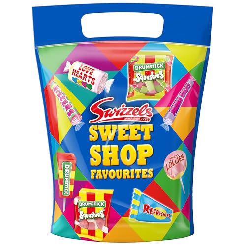 Swizzels Sweet Shop Favoriten, klassische Süßigkeitenmischung, 450 g Beutel mit verschiedenen Süßigkeiten von Swizzels