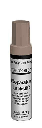 SYSTEMCERAM Reparatur Lackstift FANGO für KeraDomo Spülen / Ausbesserungsstift von Systemceram