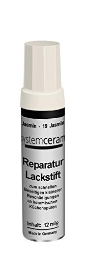 SYSTEMCERAM Reparatur Lackstift JASMIN für KeraDomo Spülen / Ausbesserungsstift von Systemceram