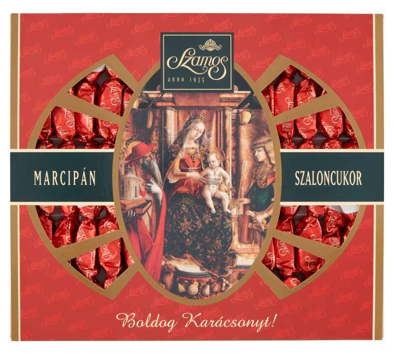 Weihnachstbonbon mit Marzipanlfüllung 340g, Szamos Szaloncukor Marc... von Szamos Marcipán Kft.