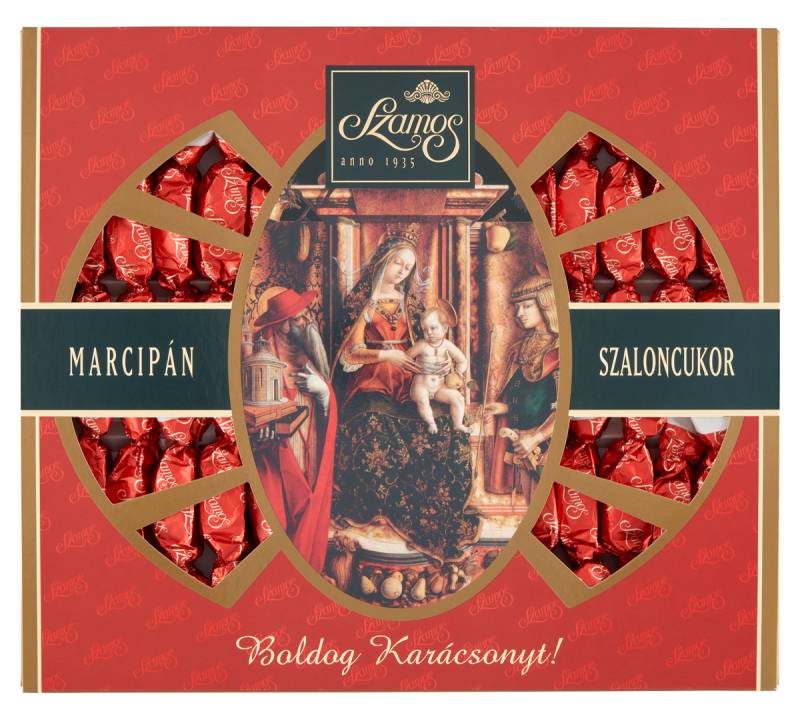 Weihnachstbonbon mit Marzipanlfüllung 340g, Szamos Szaloncukor Marc... von Szamos Marcipán Kft.