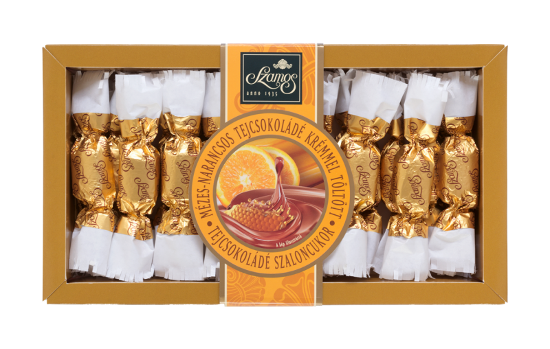 Weihnachtsbonbon Szamos Honig-Orange (mézes-narancsos) 225g von Szamos Marcipán Kft.