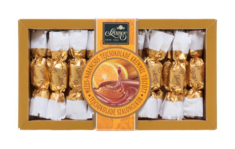 Weihnachtsbonbon Szamos Honig-Orange (mézes-narancsos) 225g von Szamos Marcipán Kft.