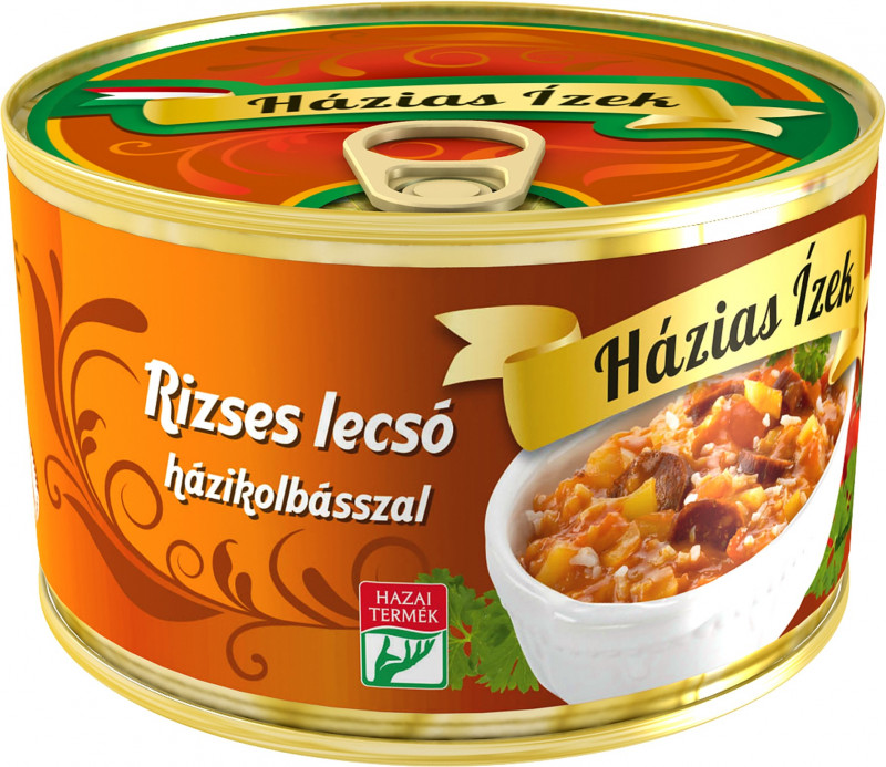 Letscho mit Reis und Wurst 400g | Rizseslecsö hazikolbasszal von Szegedi Paprika ZRt.