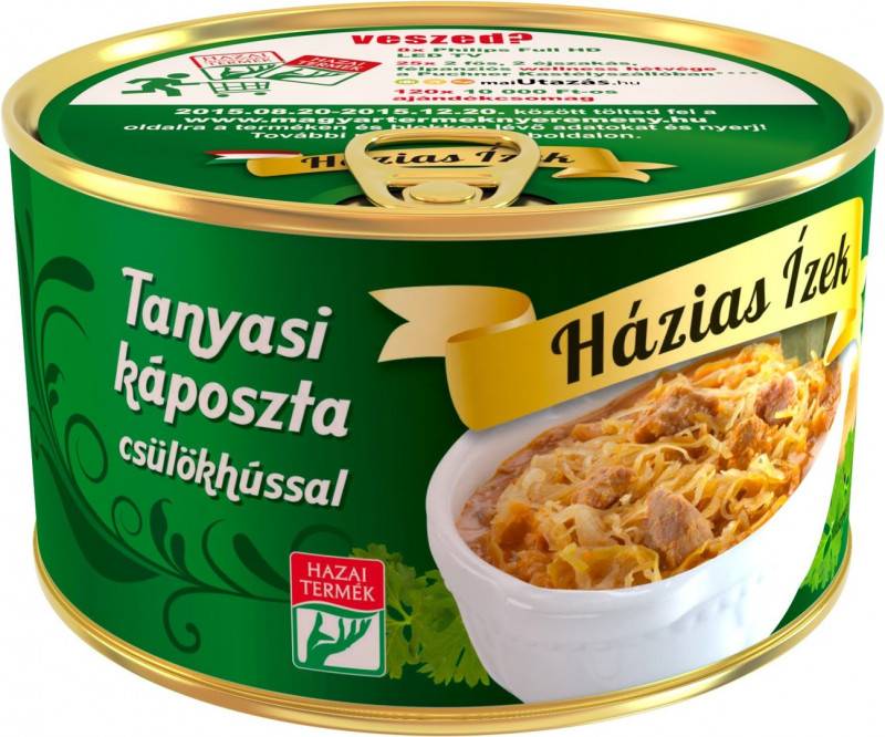 Sauerkraut mit Schweinehaxe 400g ( Tanyasi kaposzta ) von Szegedi Paprika ZRt.