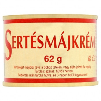 Sertésmájkrém 62g, Schweinelebercreme, Szegedi von Szegedi Paprika ZRt.