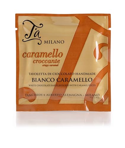 Caramello croccante weiß Schokolade mit Karamell | T'a Milano von T’a Milano