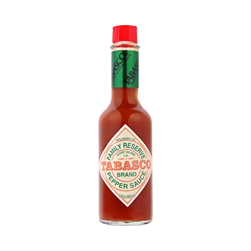 TABASCO – Family Reserve Sauce – 150 ml / 0,15 Liter – scharfe Chili-Sauce von TABASCO