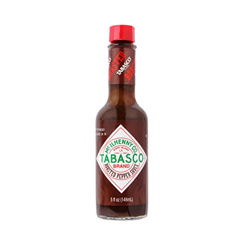 TABASCO Roasted Pepper Scharfe Soße - 150ml Flasche - Geröstete Rote Chili Hot Sauce – Premium Würzverstärker Perfekt für Marinaden, Grillen und Alltägliche Gerichte von TABASCO