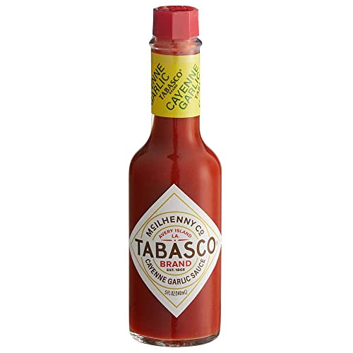 TABASCO Cayenne Garlic Sauce – 1 x 148 ml – Chilisauce von TABASCO