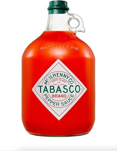 Tabasco Original Red Pepper Sauce / 3.780 ML (Gallone) / Der größten Flasche die es im Handel gibt/Vorteilsverpackung/Mehr als 25x größer/Perfekt für die Gastronomie und als Geschenk von TABASCO