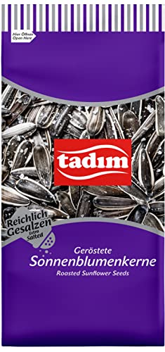 TADIM Sonnenblumenkerne 150 gr. geröstet und reichlich gesalzen (12 Packungen im Karton) von TADIM