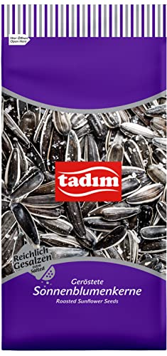 TADIM Sonnenblumenkerne 270 gr. geröstet und reichlich gesalzen (12 Packungen im Karton) von TADIM