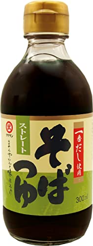 TAKESAN Soba Tsuyu Sauce, Fertig - Dip für Soba Nudeln, 300 ml von FOXCUP