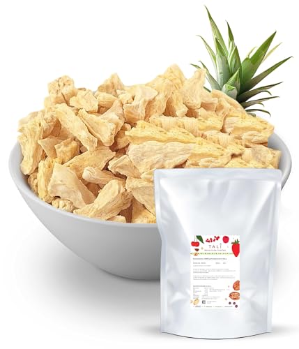 TALI Ananasstücke JUMBO gefriergetrocknet 500 g (1/16 Schnitt) von TALI