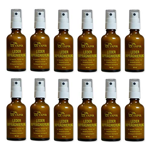 TAPIR - Lederimprägnierung mit Pumpzerstäuber - 50 ml - 12er Pack von TAPIR