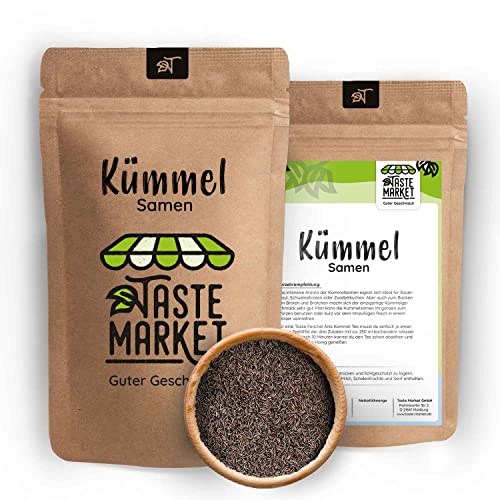 10 kg Kümmel ganz Kümmelsamen | Kümmel ganz | Gewürze | Brotgewürz | Kümmeltee von TASTE MARKET Guter Geschmack