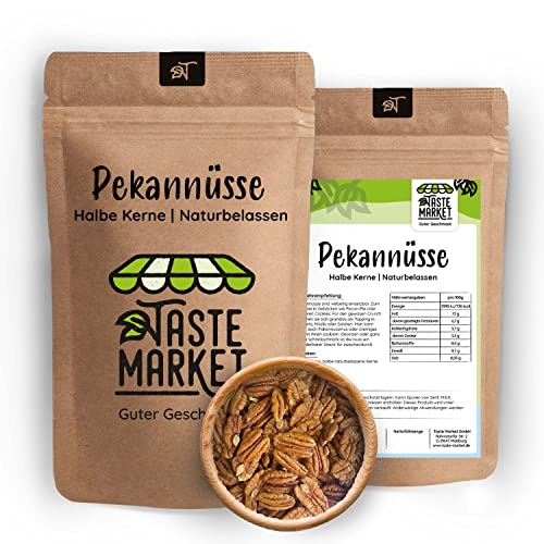 10 kg Pekannüsse | Pecan | Pekannuss | halbe Kerne | naturbelassen | TASTE MARKET von TASTE MARKET Guter Geschmack