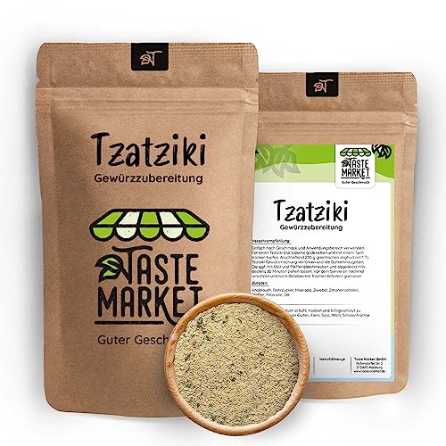 10 kg Tzatziki Gewürz | griechische Gewürzmischung für Joghurt & Quark | ohne Zusätze | Taste Market von TASTE MARKET Guter Geschmack