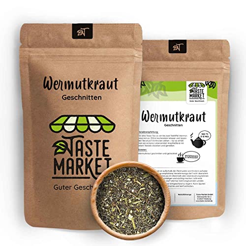 10 kg Wermutkraut | Kräutertee | Wermut | getrocknet und geschnitten von TASTE MARKET Guter Geschmack