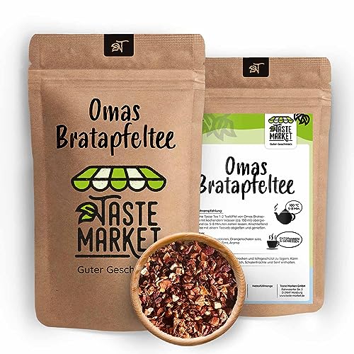 100 g Omis Bratapfel Tee | Früchteteemischung | Früchtetee | Teemischung | Bratapfel | Tee | Taste Market von TASTE MARKET Guter Geschmack