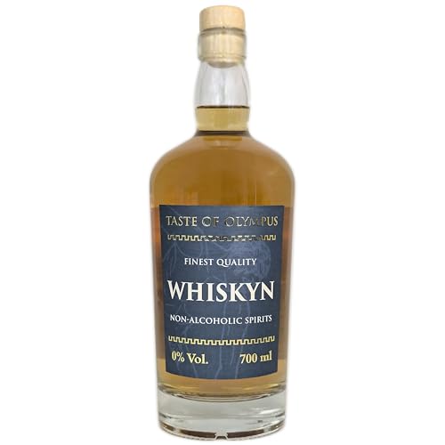 TASTE OF OLYMPUS Whiskyn 700 ml, Alkoholfreie Alternative mit Reichhaltigem Aroma, Alternativgetränk mit Mildem & Langanhaltendem Finish für Genussvolles Geschmackserlebnis, Geeignet für Mocktails von TASTE OF OLYMPUS