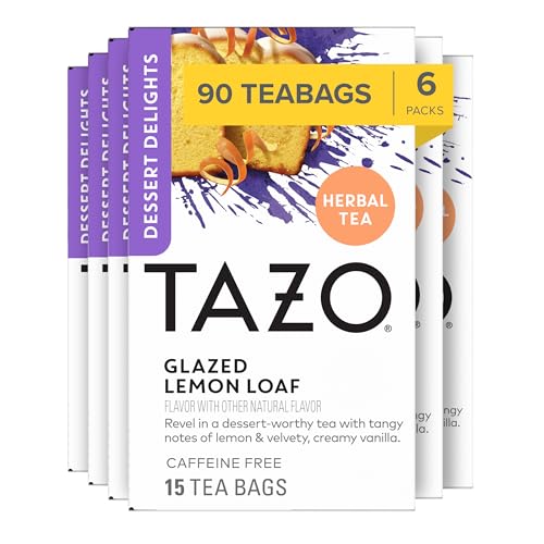 MELARQT Tazo Filterbag Tea, Butterscotch Blondie, 15 Ct, Pack of 6 (Packaging may vary) SDFG7… von TAZO