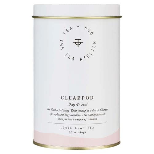 No.09 CLEARPOD - Weißer Tee mit Rosenblüten - 50 g - Komposition aus Pai Mu Tan und duftender Rose - Lose Teeblätter | by Teapod Atelier von TEA + POD THE TEA ATELIER