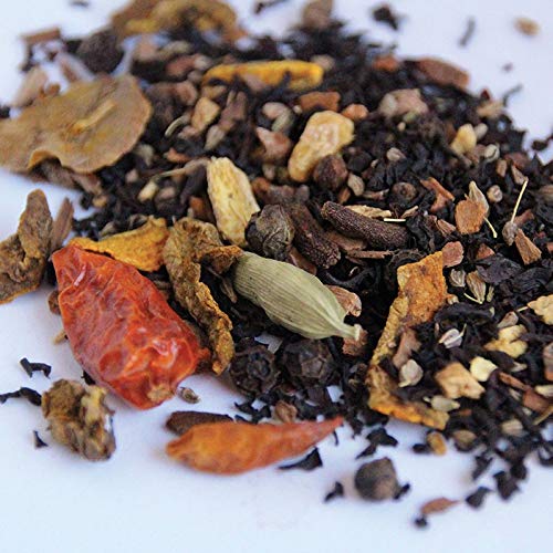 TEA SOUL Chai Kurkuma im Blumendose, 1er Pack (1 x 90 g) von TEA SOUL