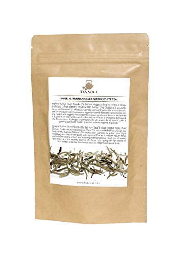 TEASOUL Weißer Tee Imperial silver Needle, 1er Pack (1 x 50 g) von TEA SOUL