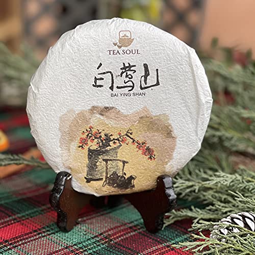 TEASOULTea Soul • Bai Ying Shan Puer Sheng (roher) Tee • Hochwertiger chinesischer Tee, der in großen Höhen angebaut wird • Ernte 2019 • 200g-Packung • TEA SOUL von TEA SOUL