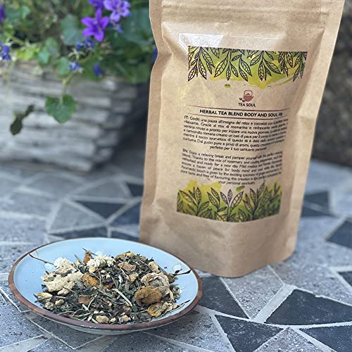 TEASOULTea Soul • Körper und Seele Kräutertee • Hochwertiger Kräutertee • 50gr Packung • Tea Soul von TEA SOUL