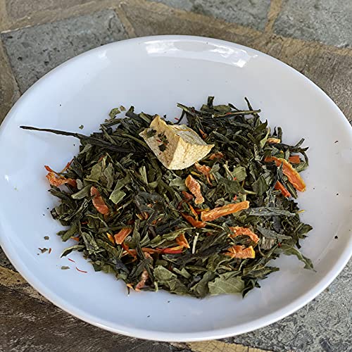 TEASOULTea Soul • MISCHUNG AUS GRÜNEM TEE MANGO UND HANF 50g von TEA SOUL