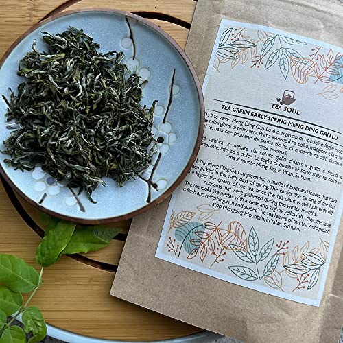 TEASOULTea Soul • Meng Ding Gan Lu Early Spring Grüntee • 2022 geerntet • Packung mit 50 Gramm • Tea Soul von TEA SOUL