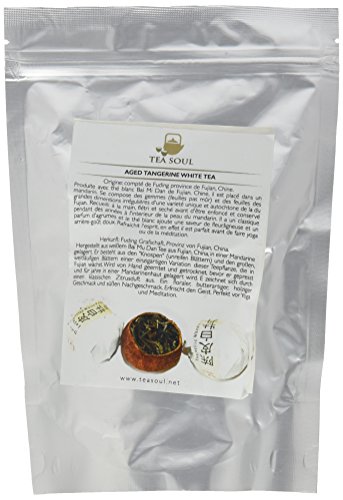 TEASOULTea Soul • White Tangerine weißer Tee in Mandarinenschale 50g von TEA SOUL