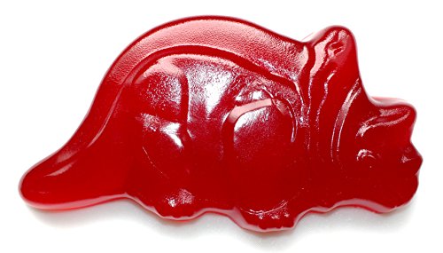 Dinosaurier Triceratops Fruchtgummi Rot Kirschgeschmack 2 kg von TEE MEYER