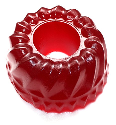 Guggelhupf Kuchenform Fruchtgummi Rot Kirschgeschmack 2 kg von TEE MEYER