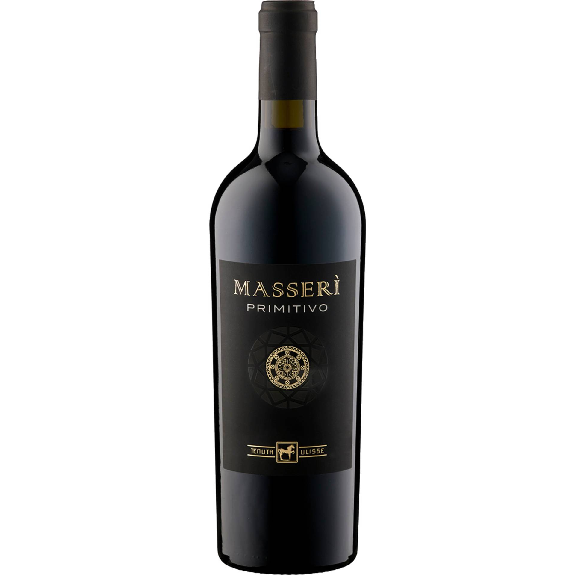 Masseri Primitivo Ltd. Edition, Terre di Chieti IGP, Abruzzen, 2022, Rotwein von TENUTA ULISSE Società agricola a R.L. ,   IT 66014 Crecchio (CH)