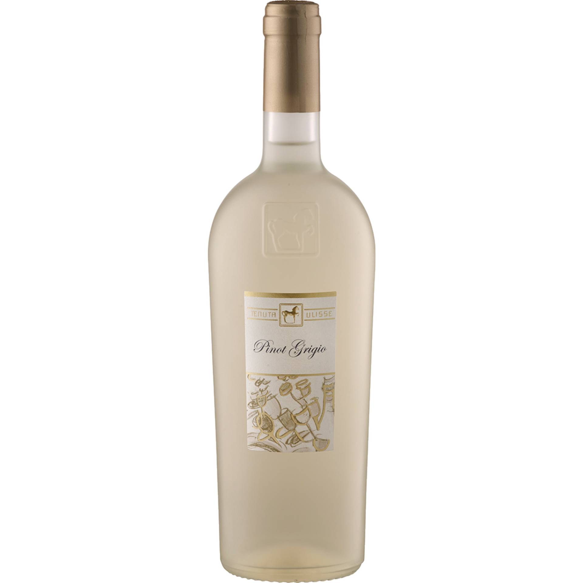 Ulisse Pinot Grigio Premium, Terre di Chieti IGP, Abruzzen, 2023, Weißwein von TENUTA ULISSE Società agricola a R.L. ,   IT 66014 Crecchio (CH)