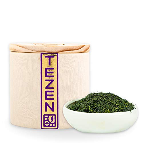 Bio Sencha Saemidori Grüner Bio Tee aus Kagoshima, Japan | Ernte 2024 | Hochwertiger japanischer Saemidori Bio Sencha Tee | Premium Bio Sencha ideal als Tee Geschenk (80g) von TEZEN