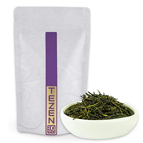 Fukamushina Bio Sencha | Ernte 2024 | Grüner Bio Tee aus Kagoshima, Japan | Hochwertiger Japanischer Bio Sencha Tee aus Frühjahrs Ernte (100 g) von TEZEN