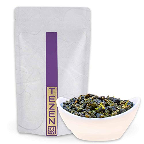 Four Season Oolong Tee aus Alishan, Chiayi Taiwan | Ernte 2024 | Hochwertiger Formosa Oolong Tee aus Taiwan | Hochland Oolong Tee 50 g von TEZEN