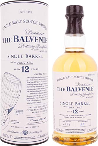 The Balvenie 12 Years Old Single Barrel First Fill 47,8% Vol. 0,7l in Geschenkbox von THE BALVENIE