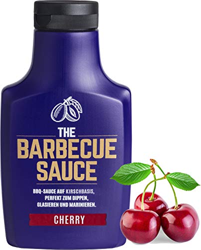 THE BARBECUE SAUCE "CHERRY/KIRSCHE" - auf Kirschbasis 390g - Rippchen & Hähnchenglasur von THE BARBECUE SAUCE ORIGINAL REZEPTUR