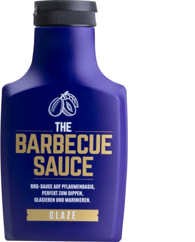 THE BARBECUE SAUCE "GLAZE" - auf Pflaumenbasis - 390g - BBQ Burger & RIbs Grill Sauce von THE BARBECUE SAUCE ORIGINAL REZEPTUR