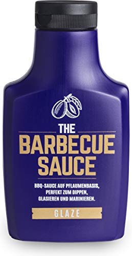 THE BARBECUE SAUCE "GLAZE" - auf Pflaumenbasis - 390g - BBQ Burger & RIbs Grill Sauce von THE BARBECUE SAUCE ORIGINAL REZEPTUR