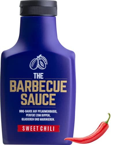 THE BARBECUE SAUCE "SWEET CHILI" - auf Pflaumenbasis - 390g - BBQ Burger & RIbs Grill Sauce von THE BARBECUE SAUCE ORIGINAL REZEPTUR