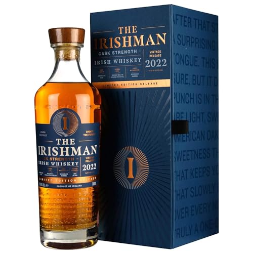 The Irishman Irish Whiskey Cask Strength Limited Edition Release 2022 54,9% Vol. 0,7l in Geschenkbox von The Irishman